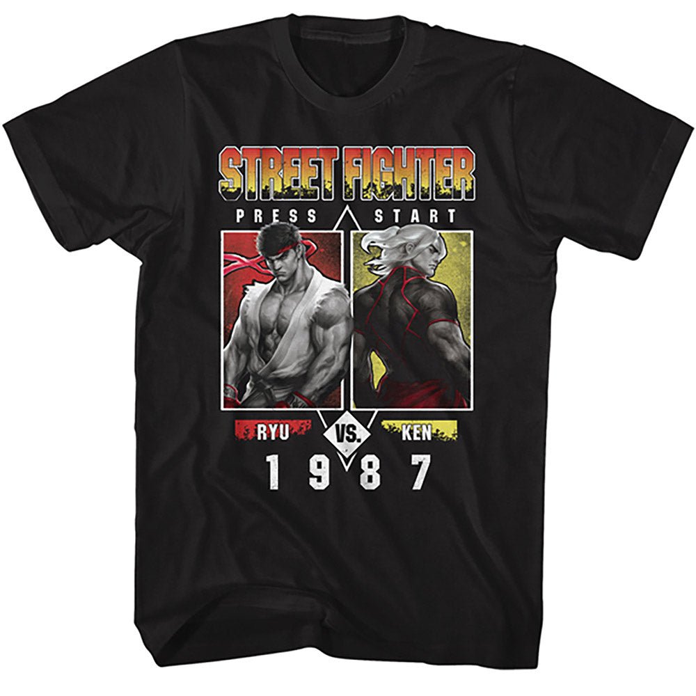 STREET FIGHTER ストリートファイター - RYU VS KEN 1987 / Tシャツ / メンズ - PGS
